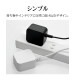 AC���Ŵ� PD�б� �����֥���η� 1.5�᡼�ȥ� �����б� ���󥻥�� AC USB Type-C 20W 1.5m �֥�å�  R15ACC20W02BK �֥�å� R15ACC20W02BK