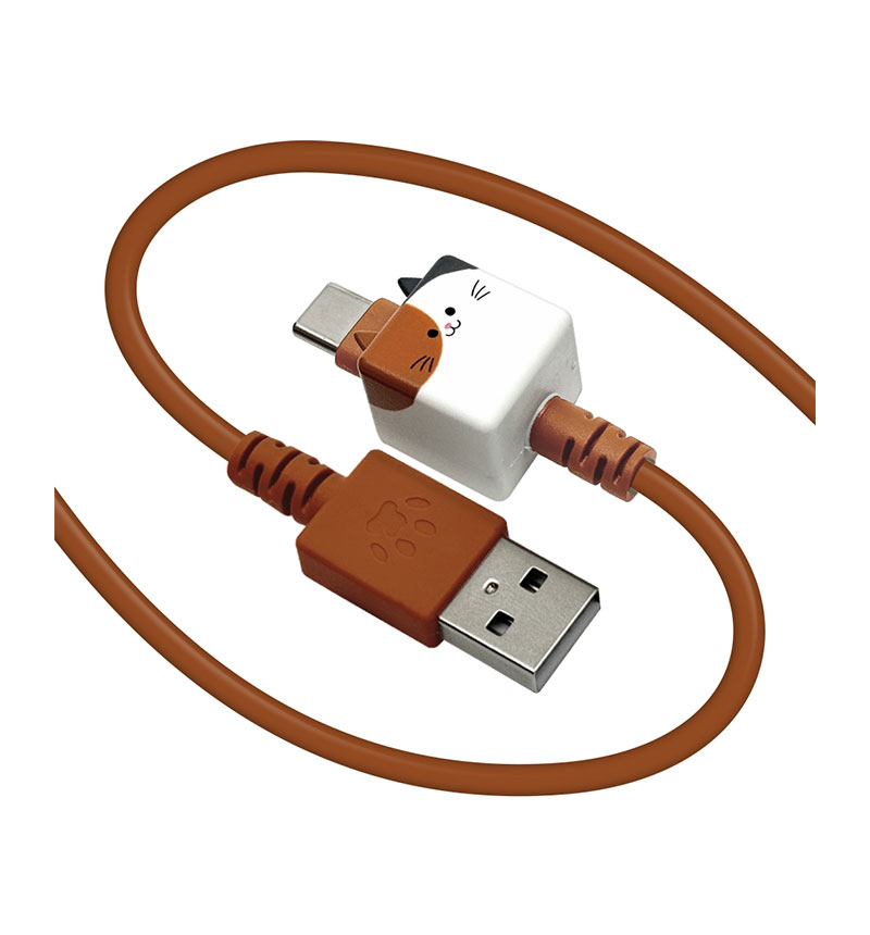 ��Фˤ㡼 ���ޥ� �����֥� ������Τ����������֥� ���� �̿� Type-A to Type-C 3A 1m iPhone Android ��Х˥㡼 �ߥå� R10CAAC3A06MIK