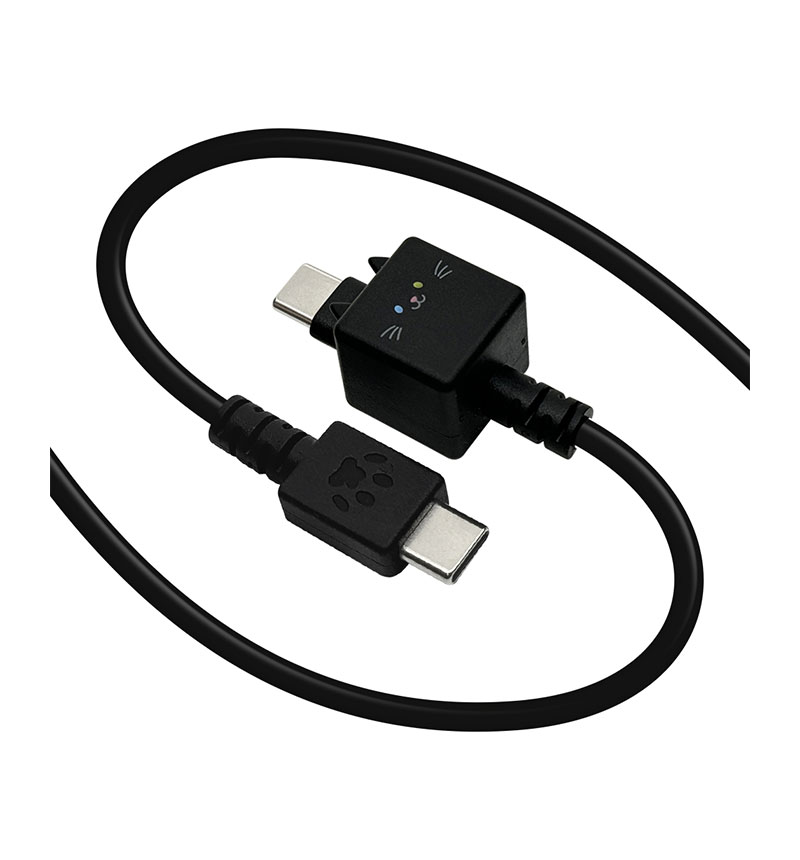 ��Фˤ㡼 ���ޥ� �����֥� ������Τ����������֥�  Power-Delivery�б� ���� �̿� Type-C to Type-C typec 3A 1m ��Х˥㡼 ���� R10CACC3A08GOM