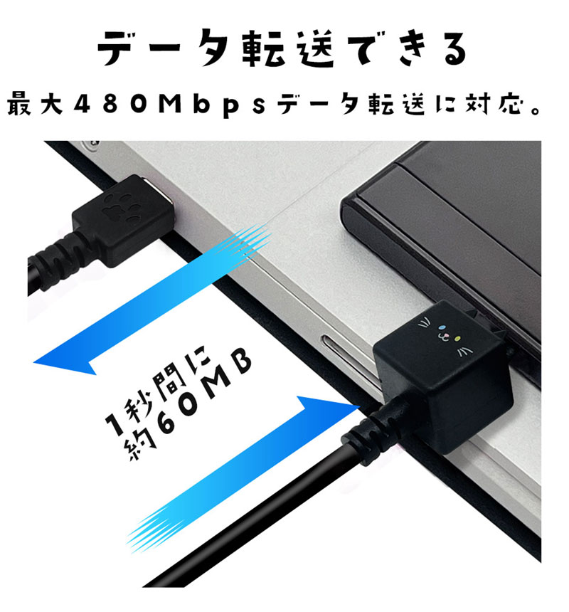 ��Фˤ㡼 ���ޥ� �����֥� ������Τ����������֥�  Power-Delivery�б� ���� �̿� Type-C to Type-C typec 3A 1m ��Х˥㡼 ���� R10CACC3A08GOM
