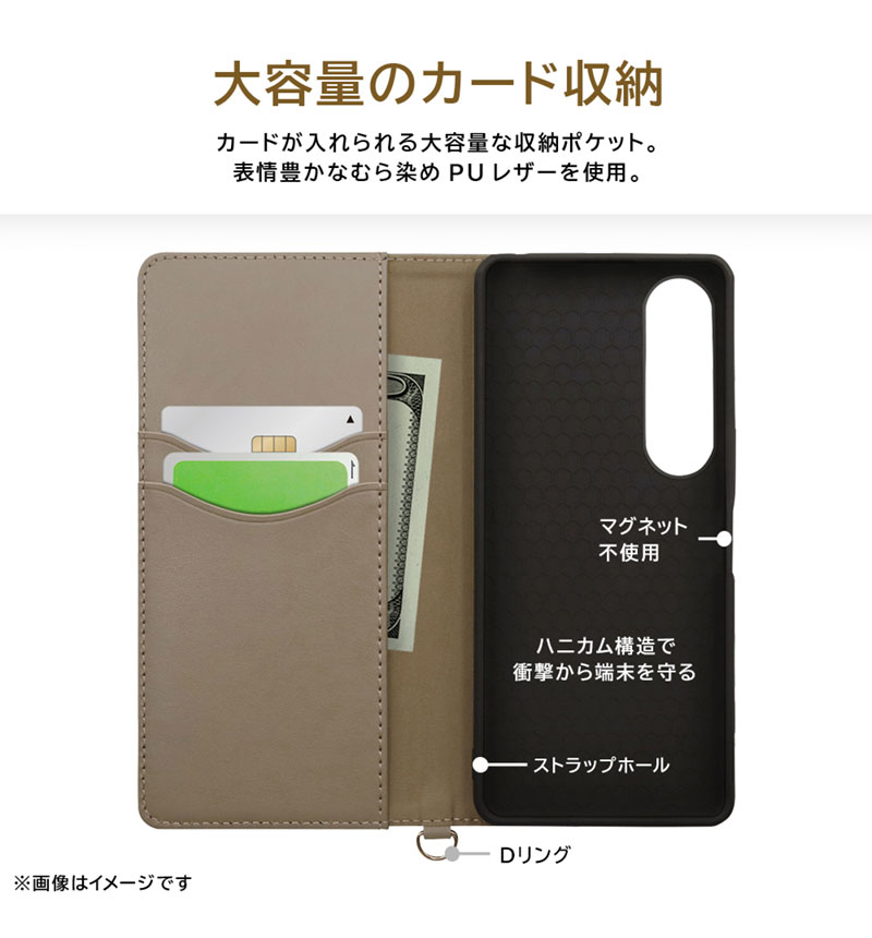 Xperia 1 VI / �ǥ����ˡ� / ��Ģ���쥶�������� Raffine / ���ޤΥס�����_��Υȡ��� IJ-DXP1M6DML2Y/PO26