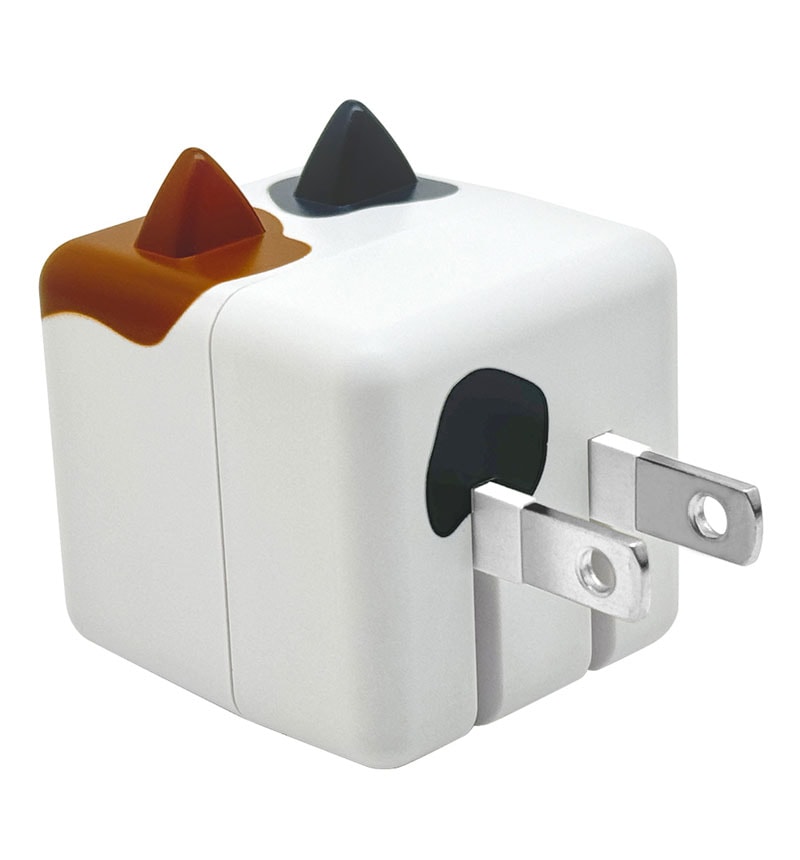 ��Фˤ㡼 USB���Ŵ� 2�ݡ���PD�б� USB Type-C Power Delivery 20W Type-A 2.4A ��Х˥㡼 ���Ϥ� RACCA20W03KHK