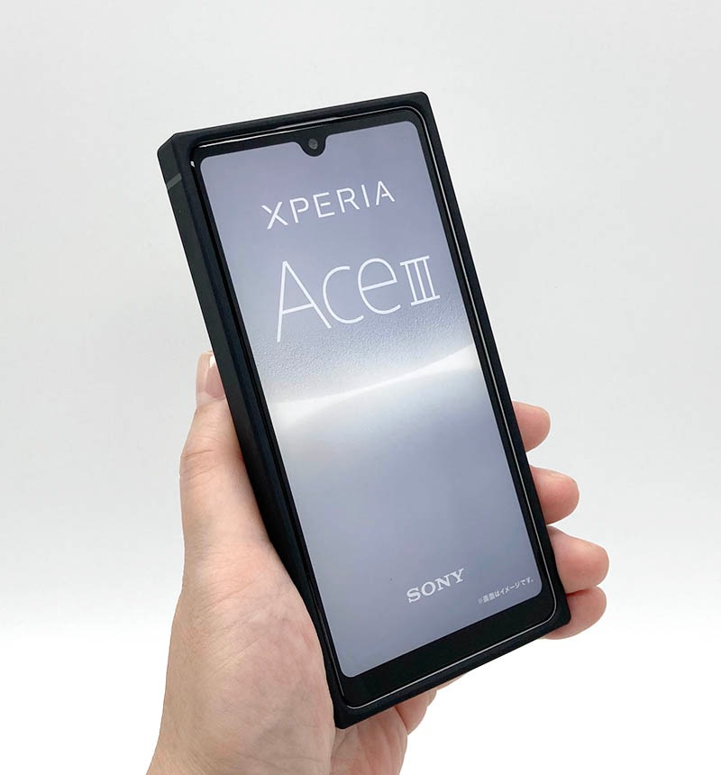 Xperia Ace III/ �إǥ����ˡ����ԥ���������饯������/�Ѿ׷�ϥ��֥�åɥ����� KAKU / �ȥ������ȡ��꡼/���� IQ-DXPAM3K3TB/TY028