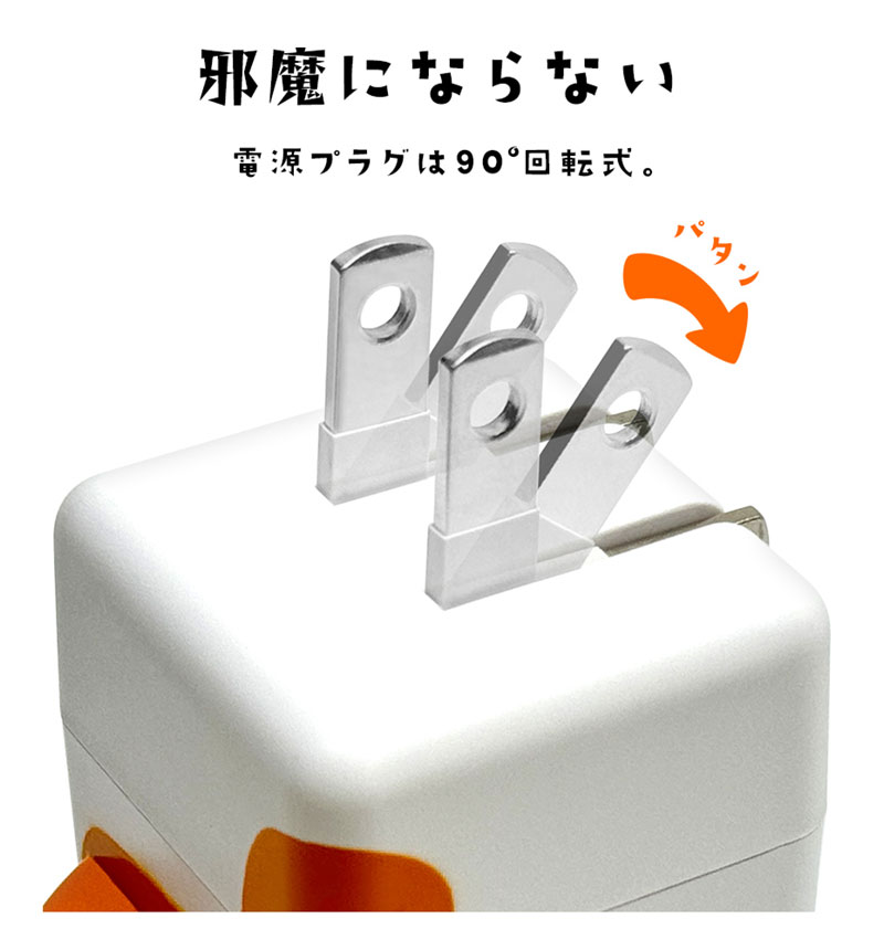 �ڥ����� 10%OFF�ۥ�Фˤ㡼 USB���Ŵ� 2�ݡ���PD�б� USB Type-C Power Delivery 20W Type-A 2.4A ��Х˥㡼 �쥪 RACCA20W03LEO