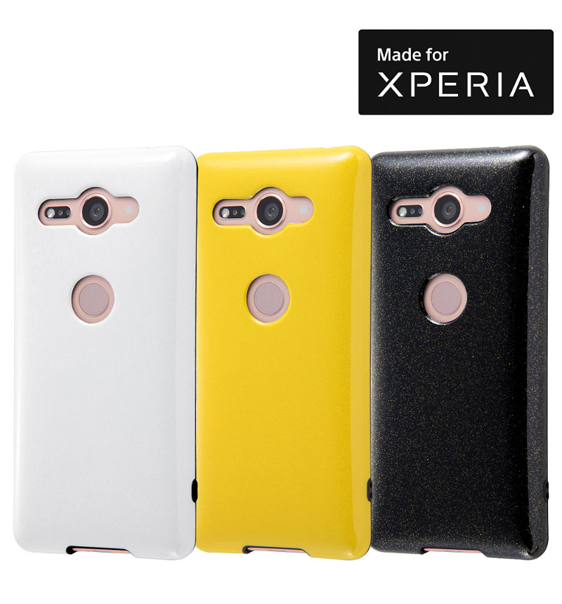 Xperia XZ2 Compact TPU �Ѿ׷�Light Vivid �ۥ磻�� RT-RXZ2COCP2/W