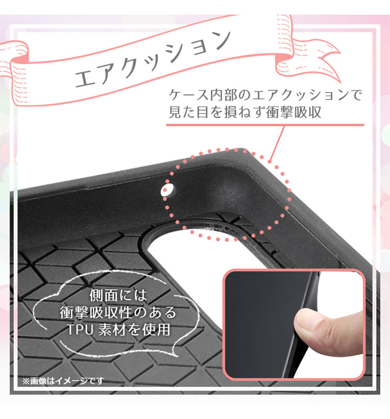 Xperia 10 III /�إǥ����ˡ�����饯������/�Ѿ׷�ϥ��֥�åɥ����� KAKU �٥�_�ӡ����ȡ�����å��� IQ-DXP10M3K3TB/BL6