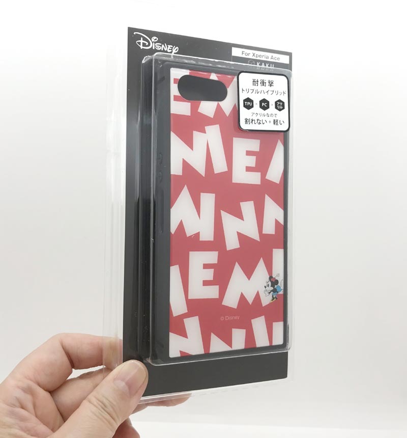 Xperia Ace /�ǥ����ˡ�����饯������ /�إǥ����ˡ�����饯������/�Ѿ׷⥱���� KAKU �ȥ�ץ�ϥ��֥�å� �إߥˡ��ޥ���/I AM�� IQ-DXPAK3B/MN006