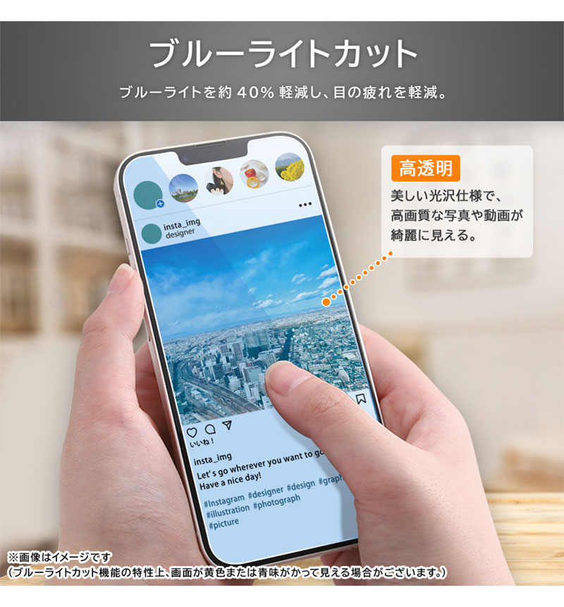 Xperia 5 V Like standard �ե���� 10H ���饹������ �Ѿ׷� �֥롼�饤��/���� RT-RXP5M5FT/V12