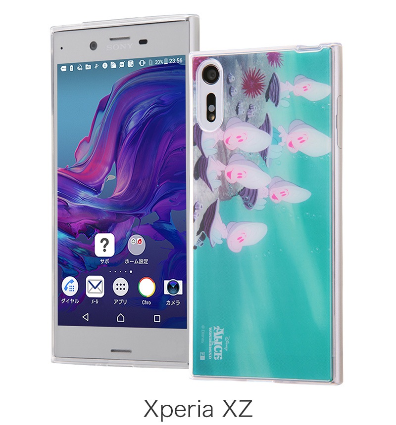Xperia XZ �Ի׵Ĥι�Υ��ꥹ/TPU������+���̥ѥͥ� ���ꥹ9 (Xperia XZs�б�) IJ-RDXPXZTP/AC009