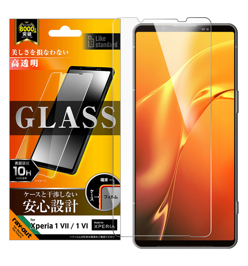 Xperia 1 VII Like standard ���饹�ե���� ���� ʿ���ݸ� ����10H ���� RT-RXP1M7F/SCG