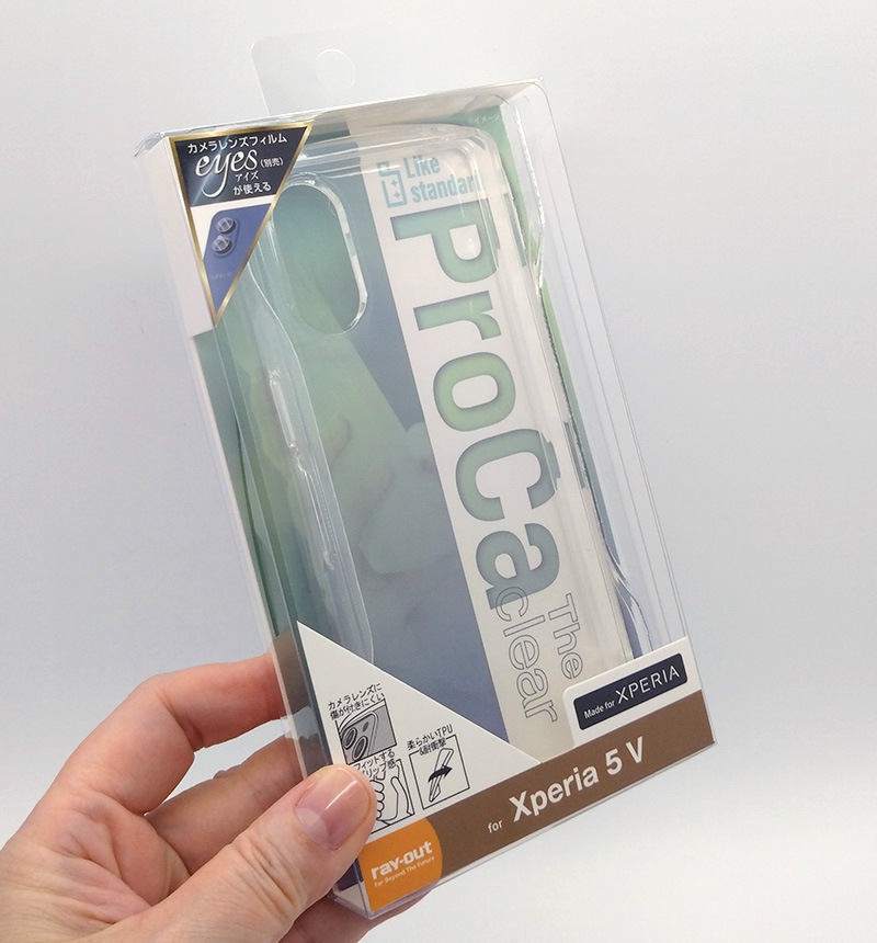 Xperia 5 V Like standard �Ѿ׷� TPU���եȥ����� ProCa The clear ���ꥢ RT-RXP5M5TC11/CM