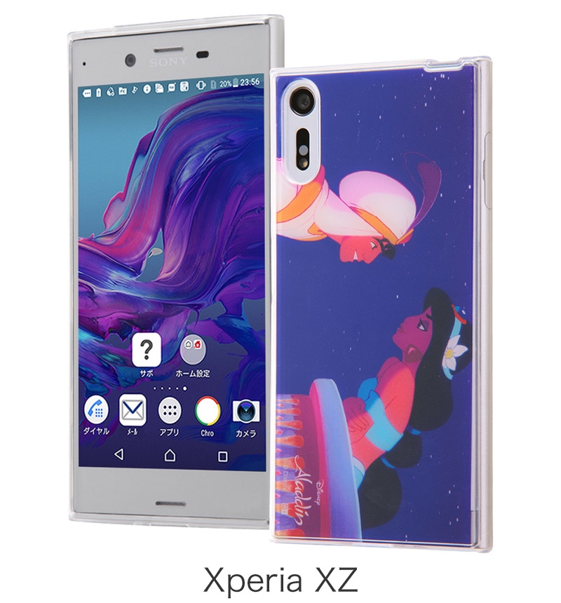 Xperia XZ ���饸��/TPU������+���̥ѥͥ� ���饸��10 (Xperia XZs�б�) IJ-RDXPXZTP/AL010