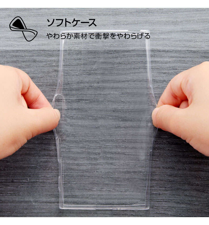 Xperia XZs/Xperia XZ/ǥˡ饯/TPU+̥ѥͥ إ󥹥󥯡_18 IJ-RDXZSTP/MI018