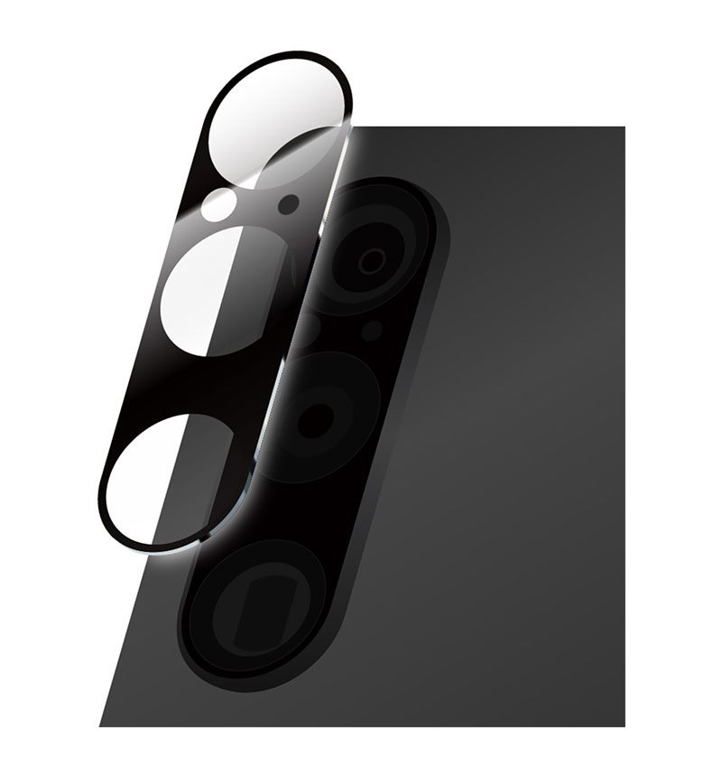 Xperia 1 VI ݸ饹ե GLASS PREMIUM FILM 󥺰η ĶƩ Ʃ95% LN-24SX1FGLENSC