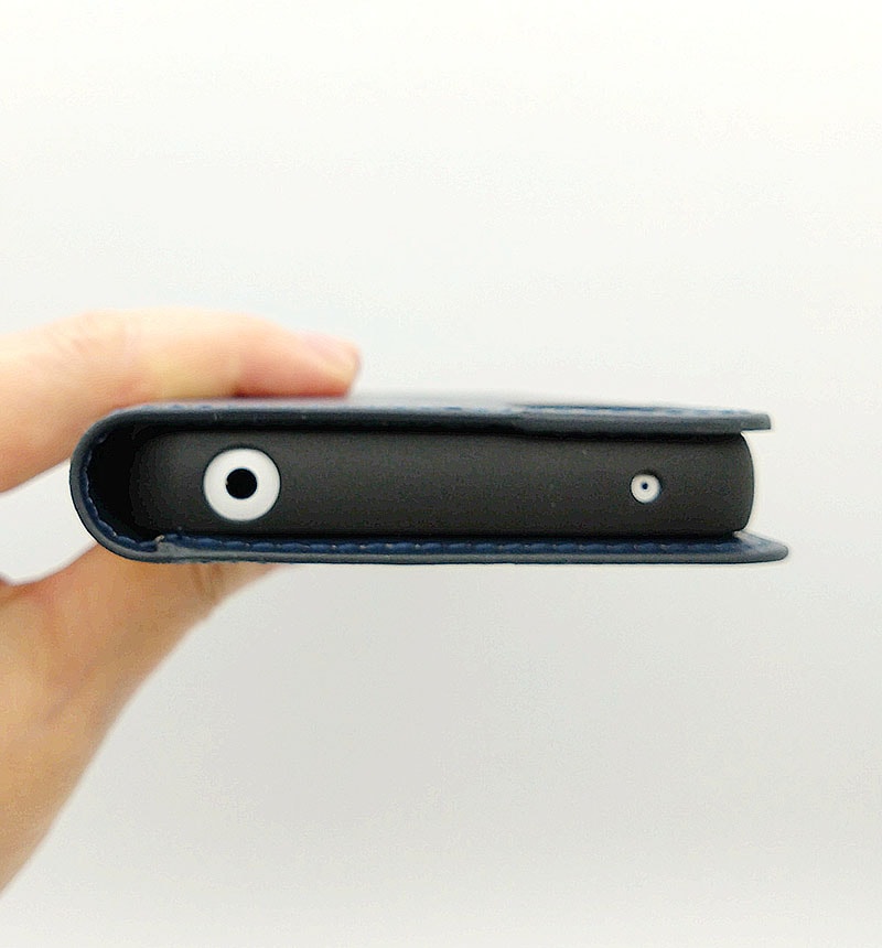 Xperia 10 VI ディズニー / 手帳型レザーケース シンプル