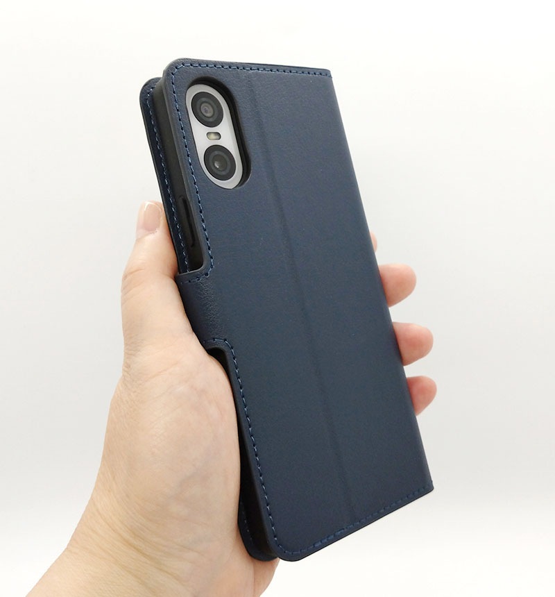 Xperia 10 VI ディズニー / 手帳型レザーケース シンプル マグネット