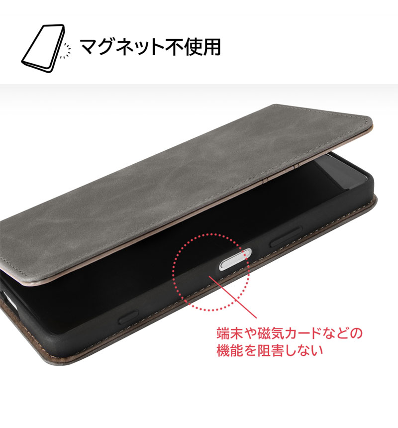 Xperia 5 IV  �Ѿ׷� ��Ģ���쥶�������� Raffine ���졼 IN-RXP5M4DML1/GR