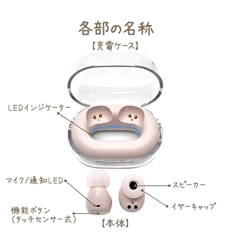 Bluetooth 5.4 �����磻��쥹 mini���ƥ쥪 ����ۥ� �ޥ��� calon AAC �ⲻ�� ���� ���� ����ʬΥ�� ���ʥ� �ȡ��� RTWS08TA