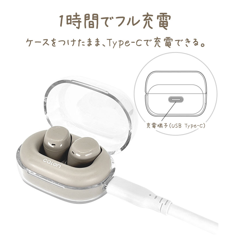 Bluetooth 5.4 �����磻��쥹 mini���ƥ쥪 ����ۥ� �ޥ��� calon AAC �ⲻ�� ���� ���� ����ʬΥ�� ���ʥ� �ۥ磻�� RTWS08WH