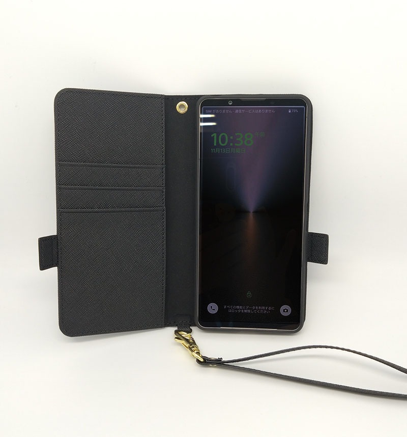 Xperia 1 VI ������ ���С� ��Ģ�� ������4������ ������� ������ɵ�ǽ ����ץ� ��� ��ǥ����� ��� �ϥ�ɥ��ȥ�å��դ� �饹���Хʥ� BK �֥�å� 7961XP16BHSBK