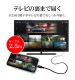 ���ޥ��� �ߥ顼��� 4K �ե�HD Type-C to HDMI ���ϥ����֥� �ƥ�� ����� �Ĥʤ����� ư�襢�ץ��б� 2.5�� �֥�å� R25CACH02BK �֥�å� R25CACH02BK