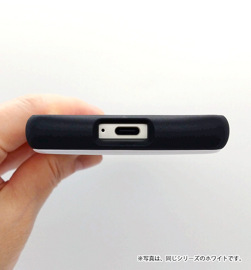 Xperia 5 V/�Ѿ׷⥱���� ProCa + TailRing �֥�å� DA-XP5M5AC5/B