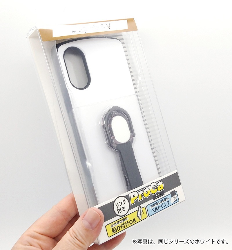 Xperia 5 V/�Ѿ׷⥱���� ProCa + TailRing �֥�å� DA-XP5M5AC5/B