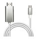 ���ޥ��� �ߥ顼��� 4K �ե�HD Type-C to HDMI ���ϥ����֥� �ƥ�� ����� �Ĥʤ����� ư�襢�ץ��б� 2.5�� �ۥ磻�� R25CACH02WH �ۥ磻�� R25CACH02WH