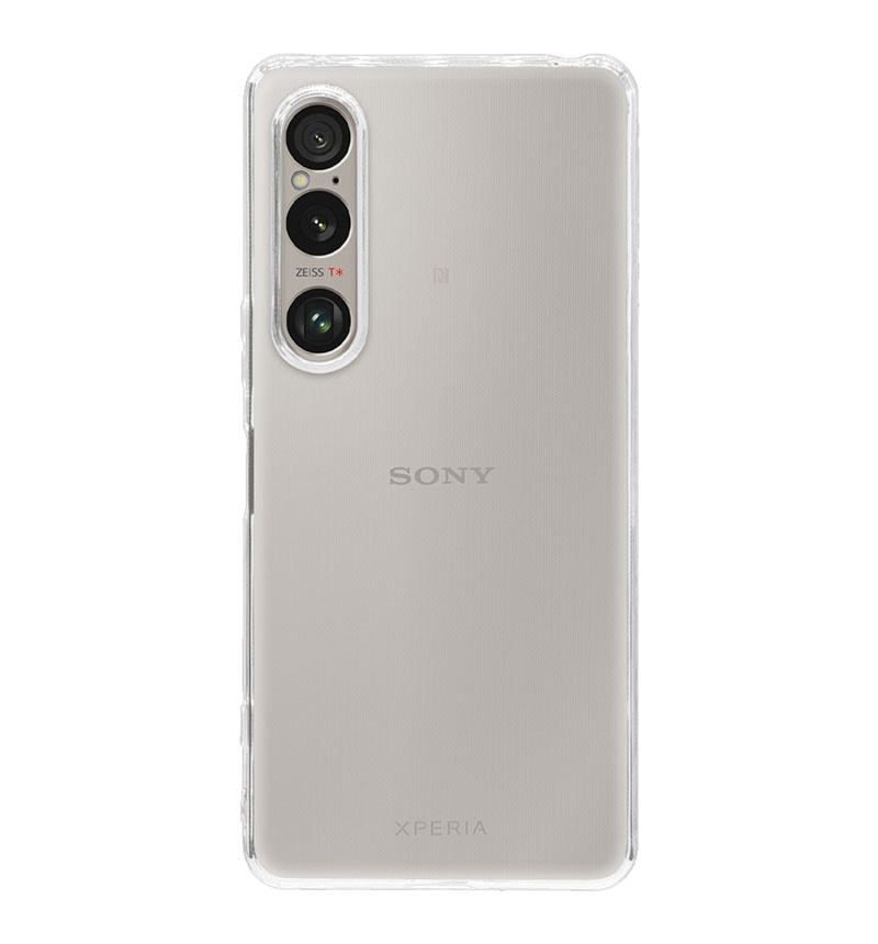 Xperia 1 VI ������ ���С� ���եȥ����� TPU ���ꥢ Ʃ�� 1.2mm �饹���Хʥ� ���ꥢ 7963XP16TPCL