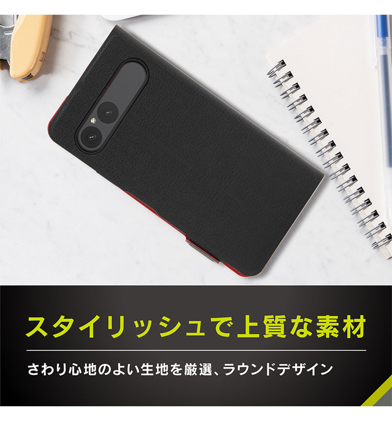 Xperia 10 VII [Smart FlipNote] �������ޡ��ȥե�åץΡ��ȥ����� �֥�å� TR-XP255-FNS-LBK