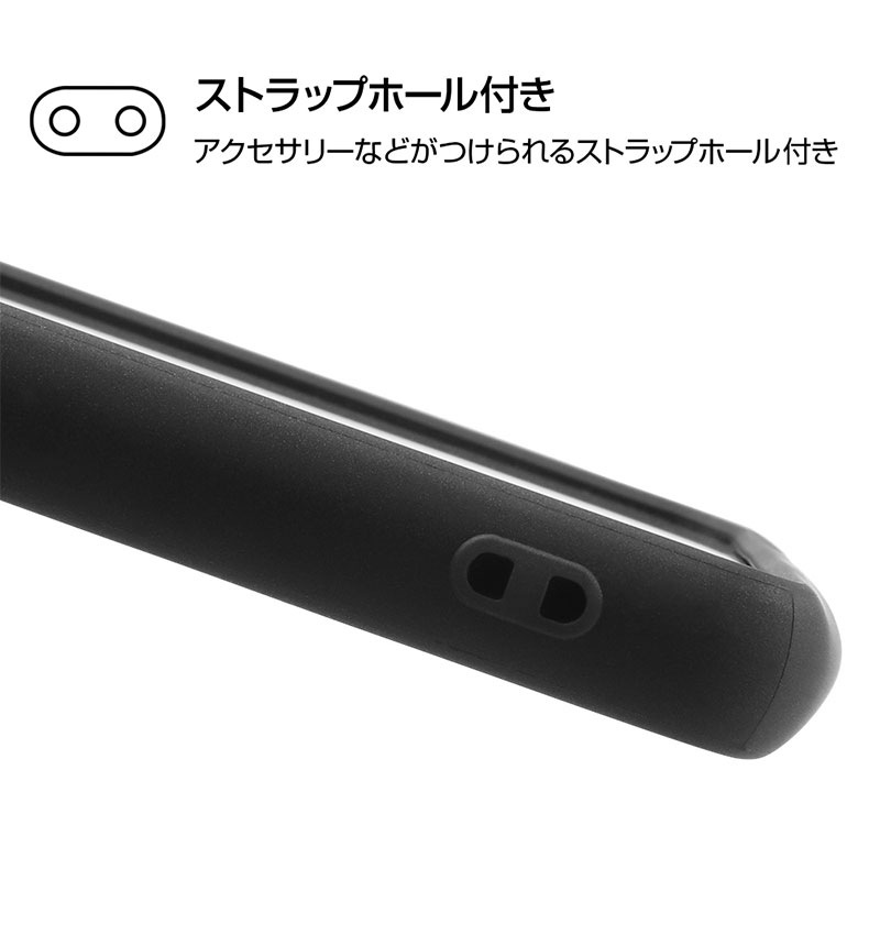 Xperia 1 III 耐衝撃ハイブリッドケース Puffull クリア