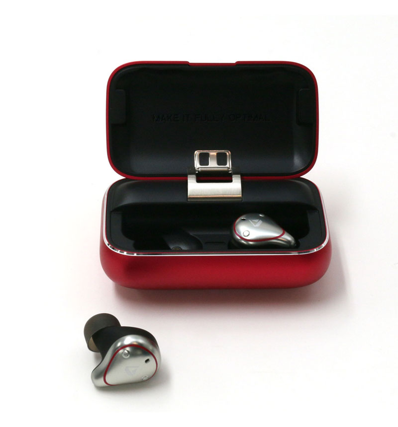 新品　HACRAY HR16370 ワイヤレスイヤフォン HACRAY W1 完全ワイヤレスイヤホン レッド レッド HR16370 | イヤホン