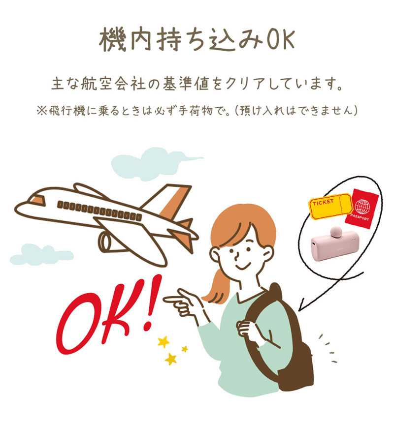 ��Х���Хåƥ꡼ 5000mAh calon ������C ľ�դ� USB Type-C 20W PD�б� ��® �����֥����� ���Τޤ��ޤ��� ���� 2��Ʊ�� �ȡ��� RLI050C20W02TA