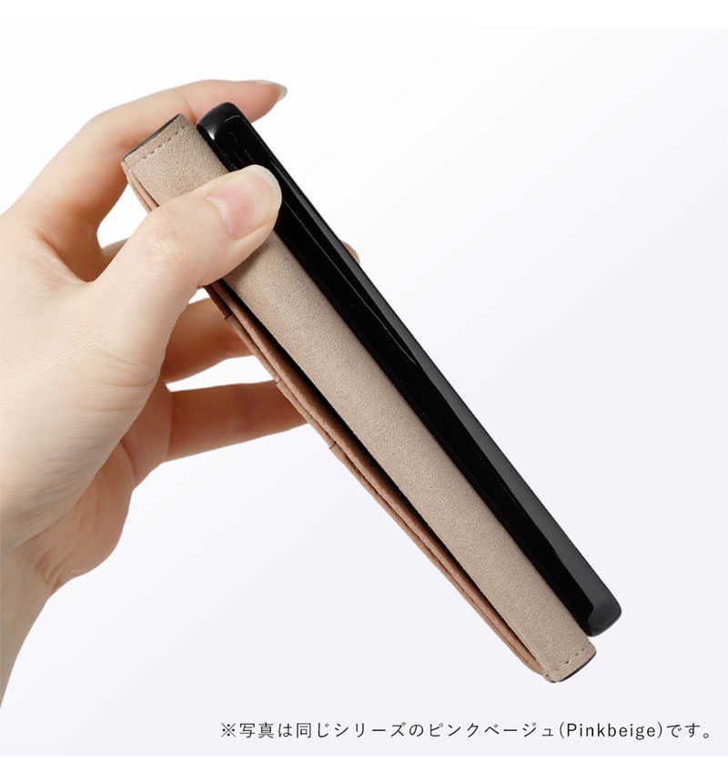 Xperia 10 VII �ܳ� ���ɥꥢ�쥶�� ��Ģ�������� ���졼���� 100061917-1080-029-greige