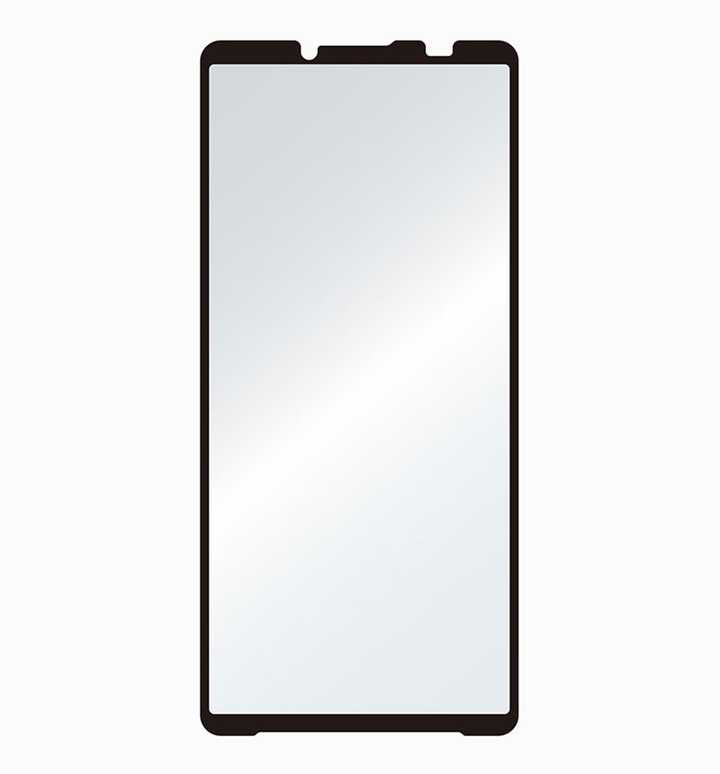 Xperia 10 VII [FLEX 3D] �������ʤ��֥롼�饤���㸺 ʣ��ե졼�६�饹 �֥�å� ���ꥢ_�֥롼�饤�ȥ��åȹ�Ʃ�� TR-XP255-G3-B3CCBK