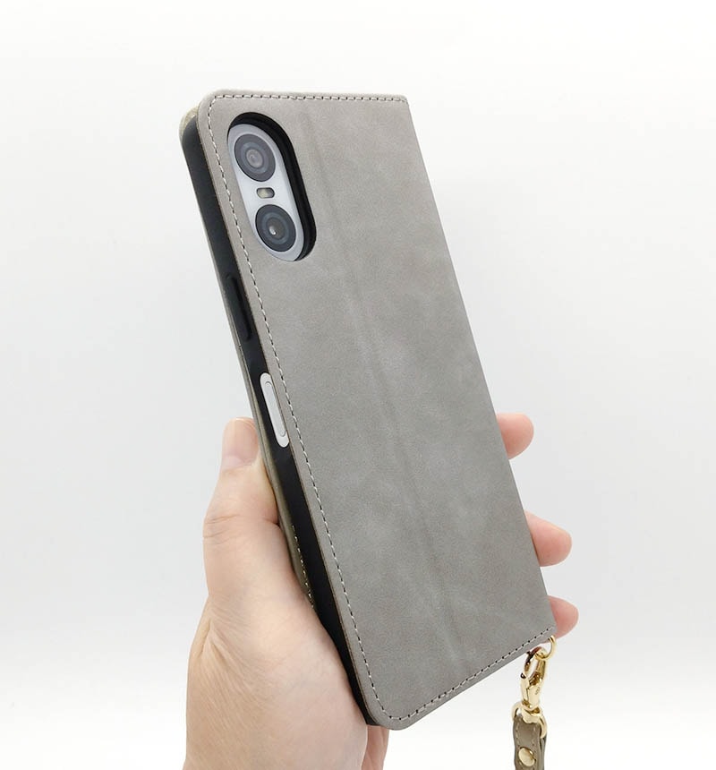 Xperia 10 VI �Ѿ׷� ��Ģ���쥶�������� Raffine ���졼 IN-RXP10M6DML1/GR