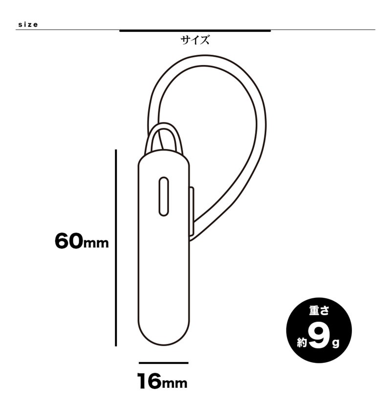 �饹���Хʥ� Bluetooth 5.0 �Ҽ�����ۥ� �ޥ��� �إåɥ��å� �磻��쥹����ۥ� ���ݤ� ���� ���������å��դ� �������� �֥�å� �ϥ󥺥ե꡼ ��ñ��³ �֥�å� RBTEMMS02BK