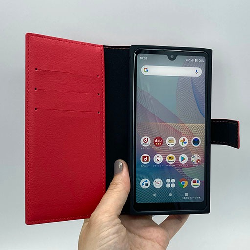Xperia Ace II �إǥ����ˡ�����饯������/�Ѿ׷� ��Ģ���쥶�������� �ߥˡ��ޥ��� RT-RDXPAM2TBC8/MN