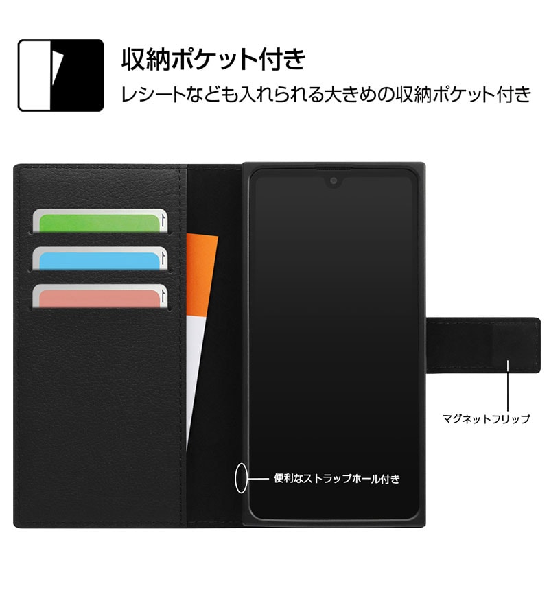 Xperia Ace II �إǥ����ˡ�����饯������/�Ѿ׷� ��Ģ���쥶�������� �ߥˡ��ޥ��� RT-RDXPAM2TBC8/MN