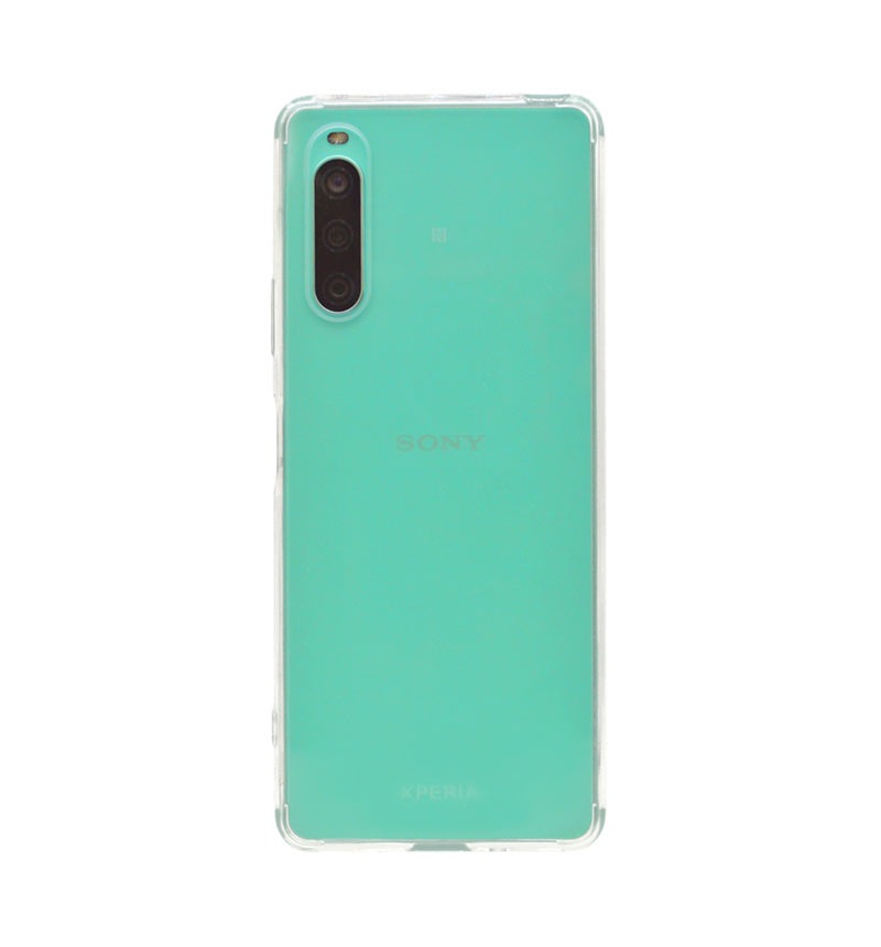 Xperia 10 IV  С ϥ֥å TPU+PC Ѿ׷ۼ   ꥢ Ʃ ꥢ 6951XP104HB