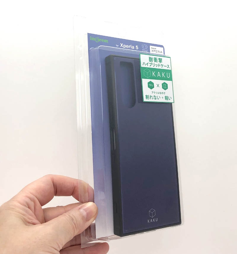 Xperia 5 Ѿ׷ϥ֥åɥ KAKU ѡץ IQ-RXP5K3TB/V