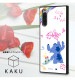 Xperia 10 IV/ �إǥ����ˡ�����饯������/�Ѿ׷�ϥ��֥�åɥ����� KAKU / �إ�������ƥ��å�/��񤭡� IQ-DXP10M4K3TB/ST001