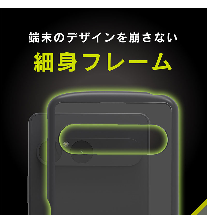 Xperia 10 VII [LIGHT SHIELD] �׷�ۼ� �ϥ��֥�åɥ��ꥢ������ �ۥ磻�� TR-XP255-LD-CLWT