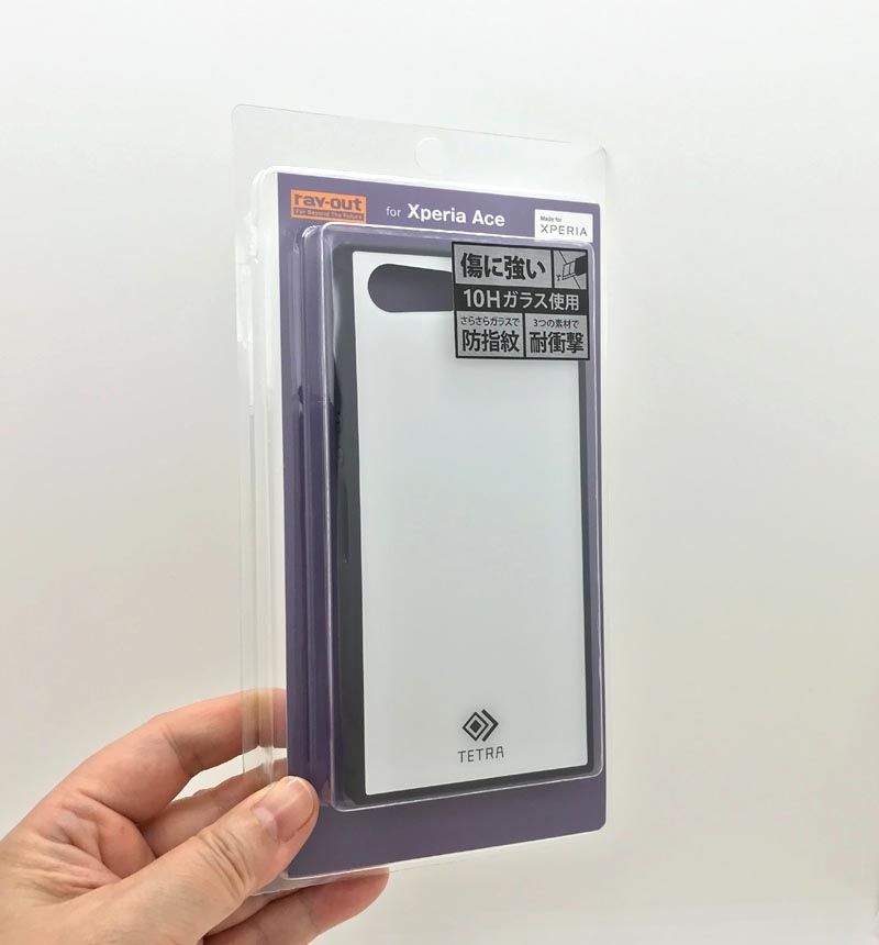 Xperia Ace �Ѿ׷⥬�饹������ TETRA �ۥ磻�� RT-RXPAT2B/W