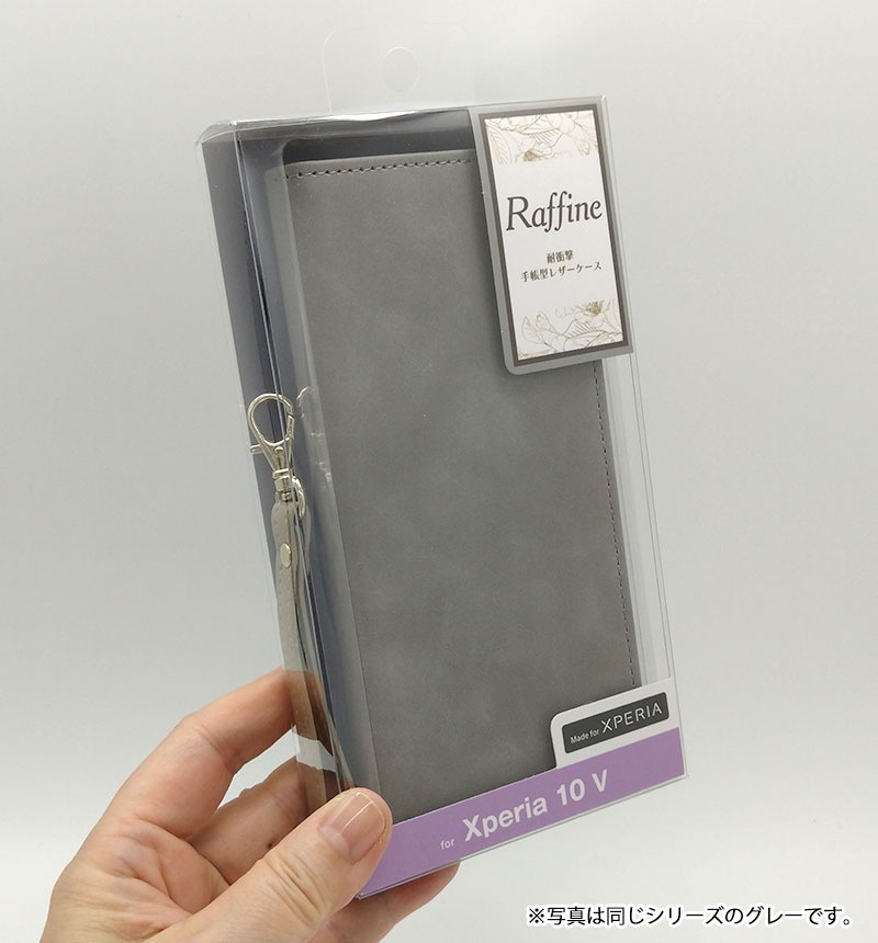 Xperia 10 V �Ѿ׷� ��Ģ���쥶�������� Raffine �֥롼 IN-RXP10M5DML1/A