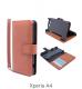 Xperia A4 �֥å�������PU�쥶����������BOOK S�ʥ��ޡ��ȡˡ� �֥饦�� LP-SO04GLBSBR