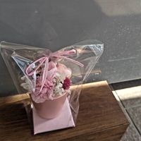 【母の日】プリザーブドフラワー　ピンクカラー