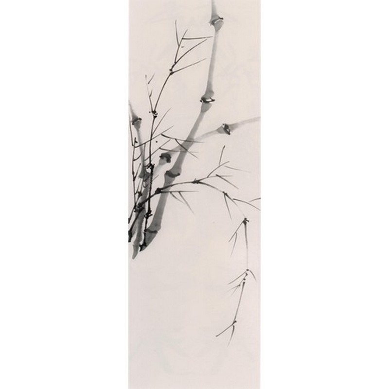 水墨梅蘭竹菊 中国画条屏構図技法 中国絵画/水墨梅兰竹菊 中国画