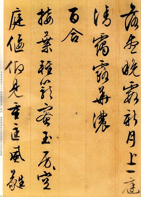 文徴明書雑花詩 原色拡大版中国著名碑帖 中国語書道/文征明书