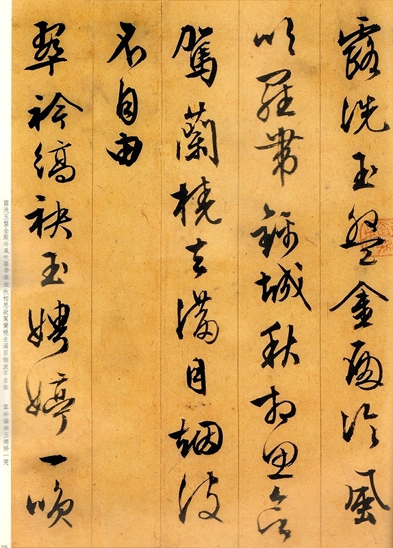 文徴明書雑花詩 原色拡大版中国著名碑帖 中国語書道/文征明书